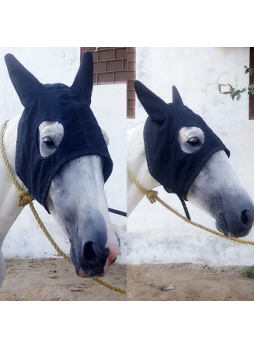 Fly Mask Half - Black
