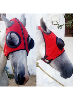 Horse Blinker - Red